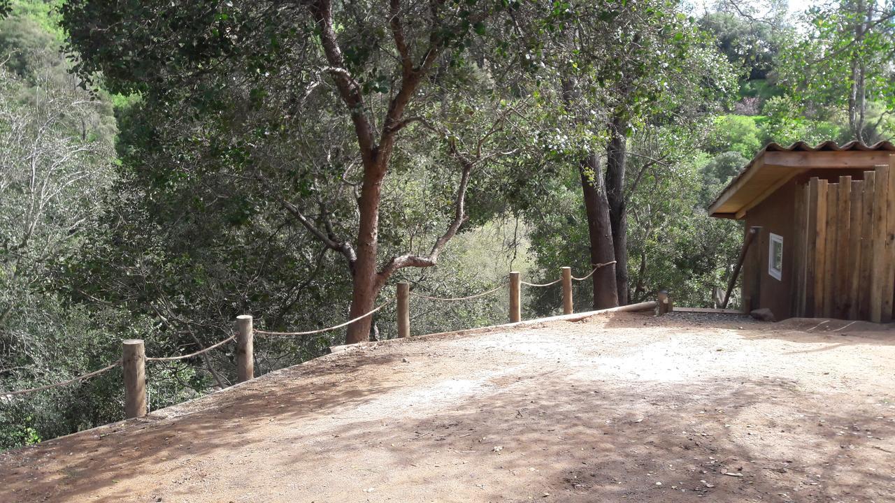Cabana De Adobe En Lago Rapel Exteriér fotografie